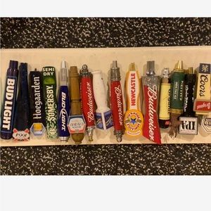 Collectable authentic bar tap beer handles